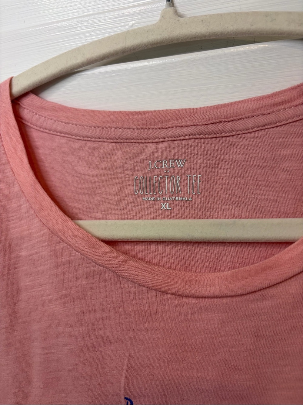 J.Crew Collector Tee Pink Beach Graphic T-Shirt Size XL - Picture 3 of 6